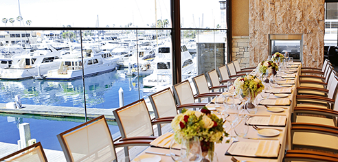 newport beach conference services group dining